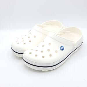 Crocs Crocband Clog white women's size 10